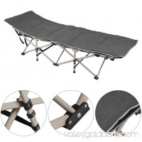 Outdoor/Indoor Portable Folding Camping Bed & Cot, grey   570173421